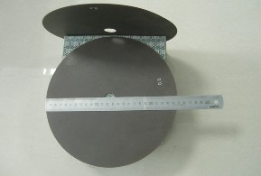 Rubber bonded cutting wheel for music box (musical movement)